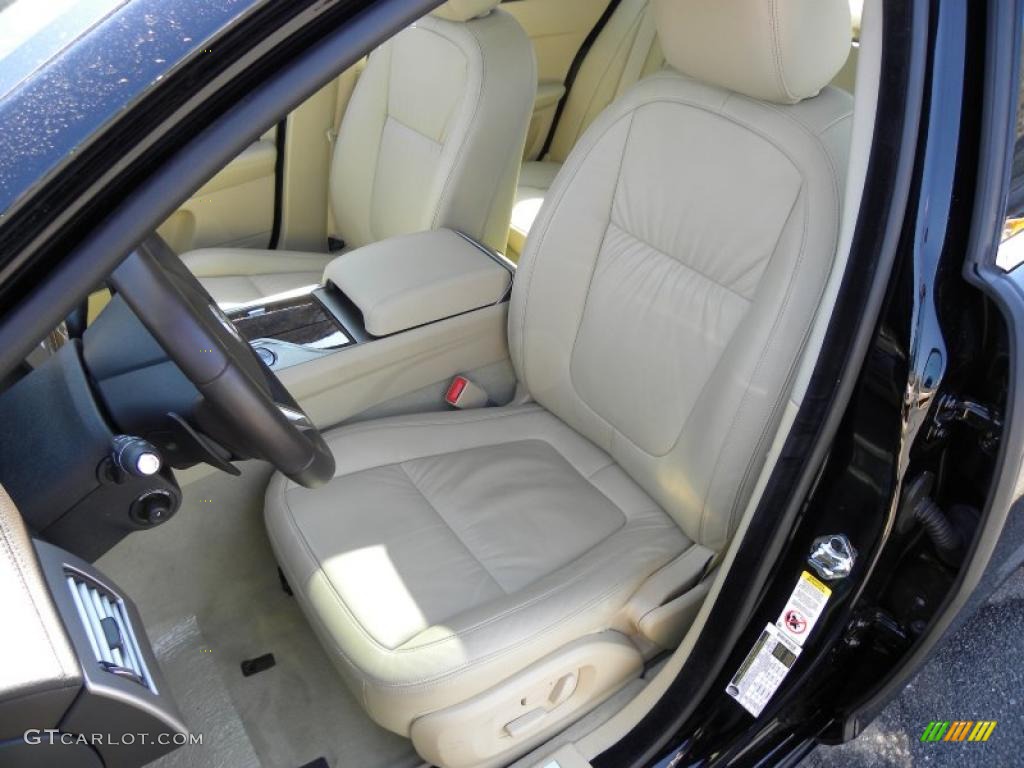 Barley Beige/Truffle Brown Interior 2011 Jaguar XF Sport Sedan Photo #46878821
