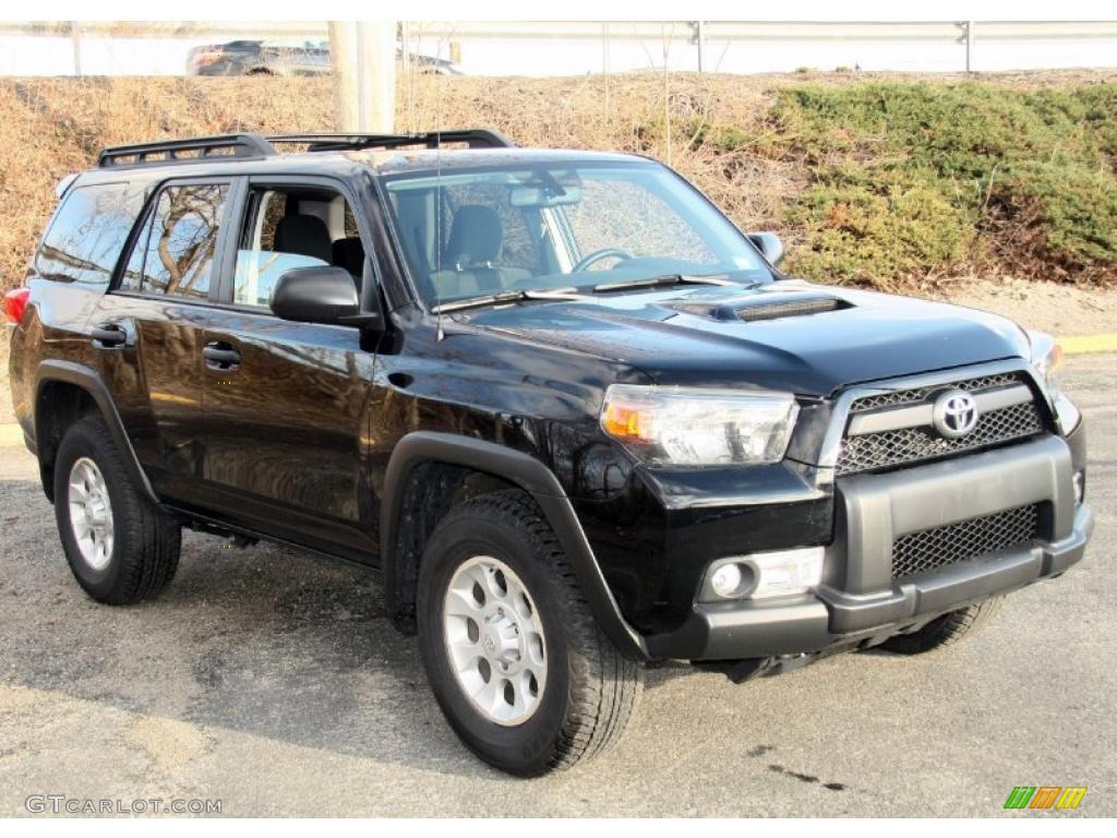 Black 2010 Toyota 4Runner Trail 4x4 Exterior Photo #46878926