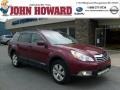 2011 Ruby Red Pearl Subaru Outback 3.6R Limited Wagon  photo #1