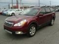 2011 Ruby Red Pearl Subaru Outback 3.6R Limited Wagon  photo #3