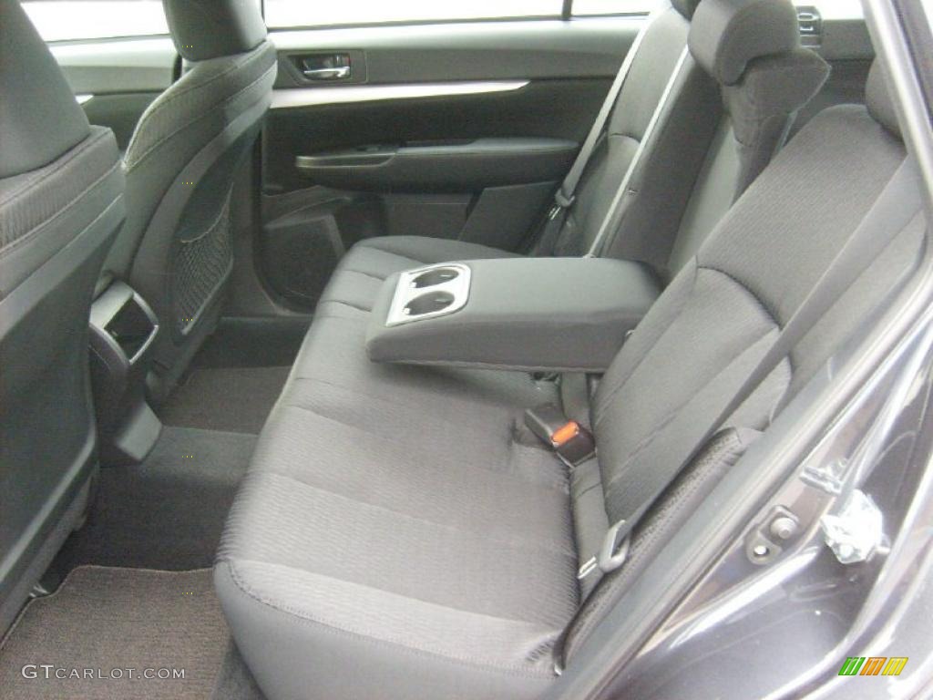 2011 Outback 2.5i Wagon - Graphite Gray Metallic / Off Black photo #15