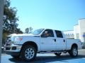 2011 Oxford White Ford F350 Super Duty XLT Crew Cab 4x4  photo #1