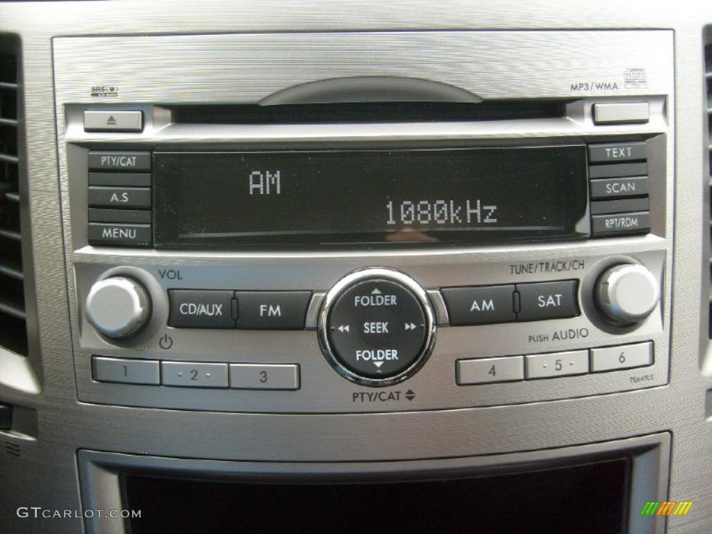 2011 Outback 2.5i Wagon - Graphite Gray Metallic / Off Black photo #19