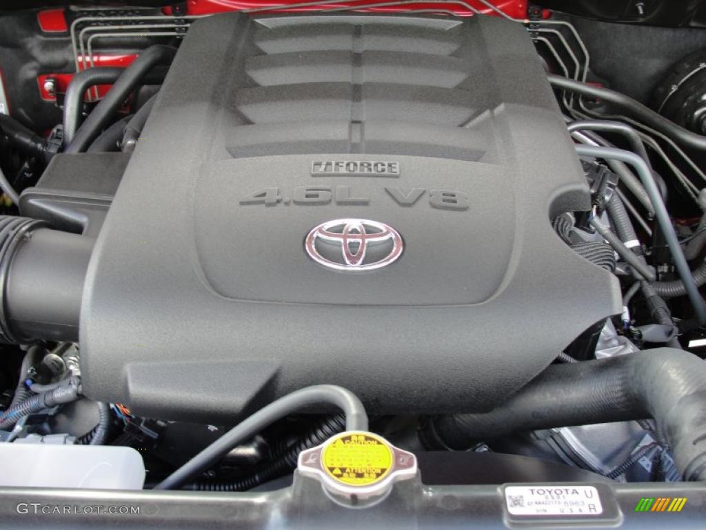 2011 Toyota Tundra Double Cab 4.6 Liter i-Force DOHC 32-Valve Dual VVT-i V8 Engine Photo #46879997
