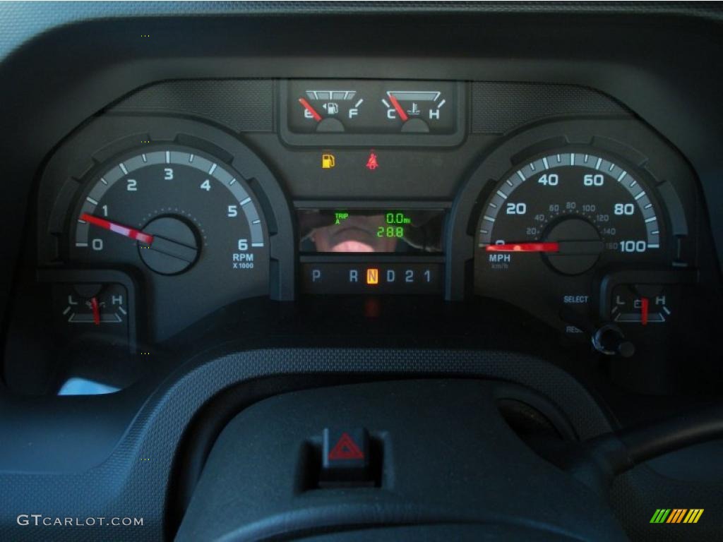 2011 Ford E Series Van E250 XL Cargo Gauges Photo #46880483