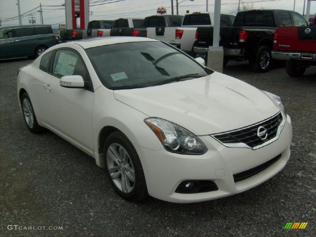 Winter Frost White 2011 Nissan Altima 2.5 S Coupe Exterior Photo #46880621