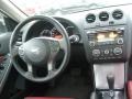 2011 Nissan Altima Red Interior Dashboard Photo