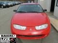2002 Bright Red Saturn S Series SC1 Coupe  photo #2