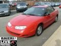 2002 Bright Red Saturn S Series SC1 Coupe  photo #3