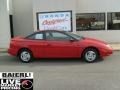 2002 Bright Red Saturn S Series SC1 Coupe  photo #7
