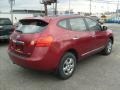 2011 Cayenne Red Nissan Rogue S AWD  photo #8