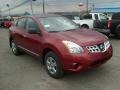 2011 Cayenne Red Nissan Rogue S AWD  photo #9