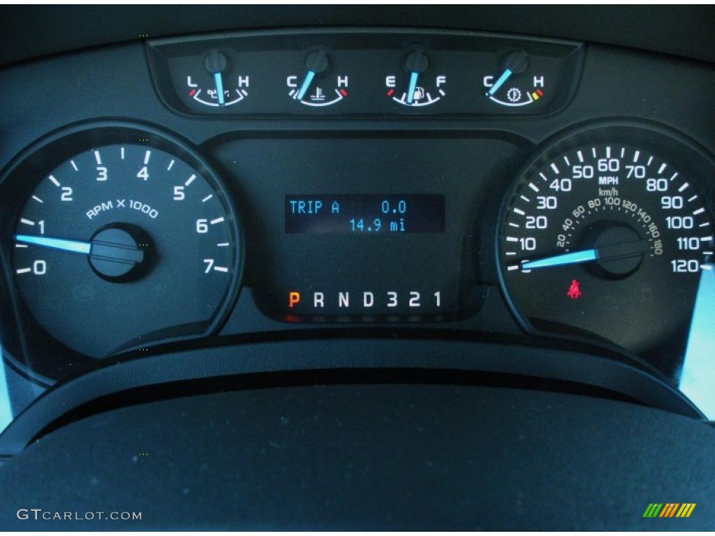 2011 Ford F150 STX Regular Cab Gauges Photo #46881263