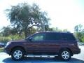 2008 Dark Cherry Pearl Honda Pilot EX-L  photo #2