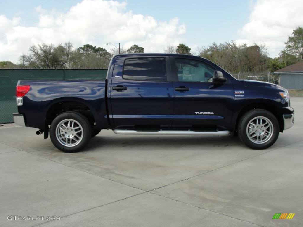 Nautical Blue 2011 Toyota Tundra Texas Edition CrewMax Exterior Photo #46881365