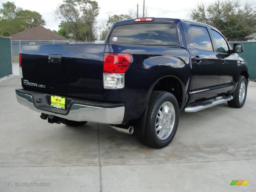 2011 Tundra Texas Edition CrewMax - Nautical Blue / Graphite Gray photo #3