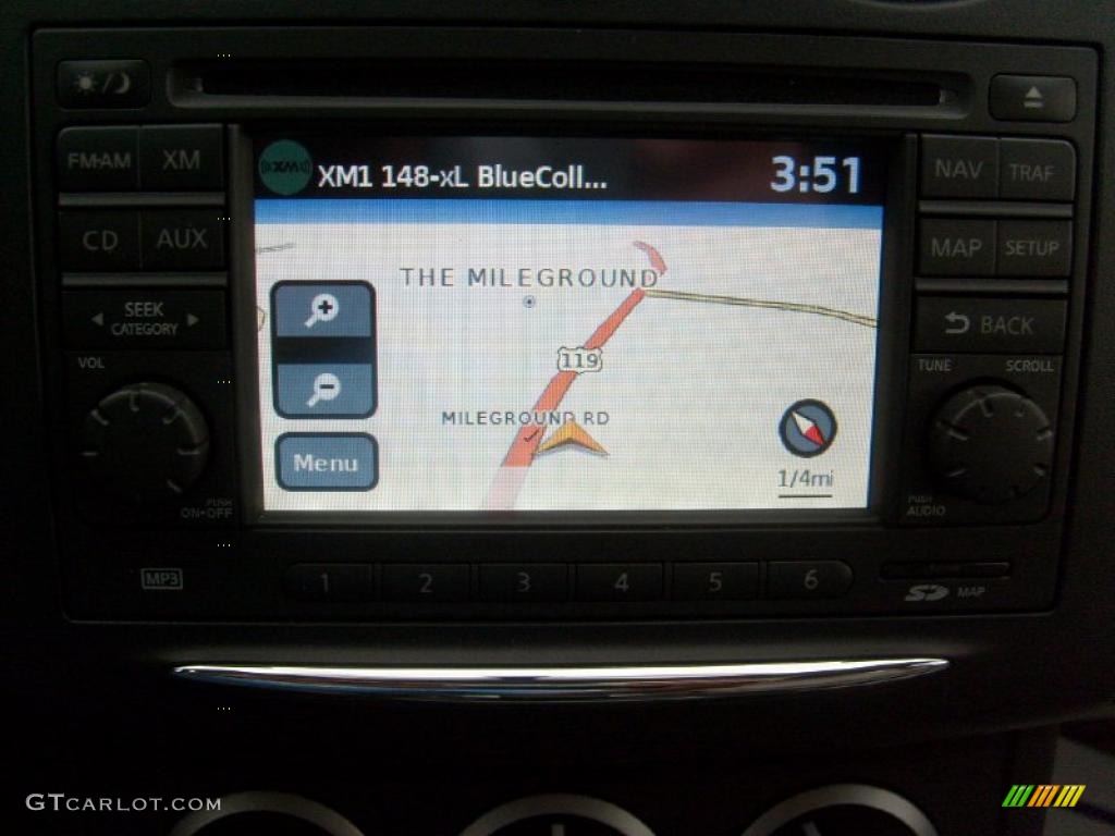 2011 Rogue SV AWD - Cayenne Red / Gray photo #7