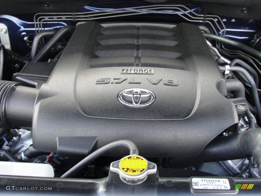2011 Toyota Tundra Texas Edition CrewMax 5.7 Liter i-Force DOHC 32-Valve Dual VVT-i V8 Engine Photo #46881605
