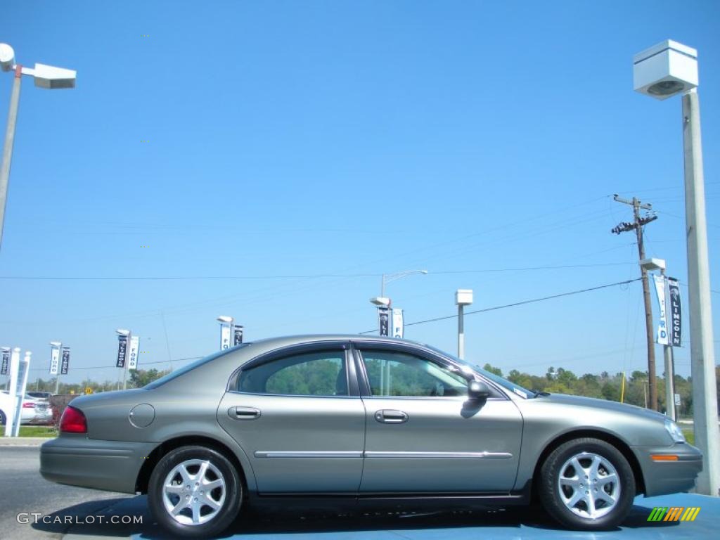 2002 Sable GS Sedan - Spruce Green Metallic / Medium Parchment photo #6