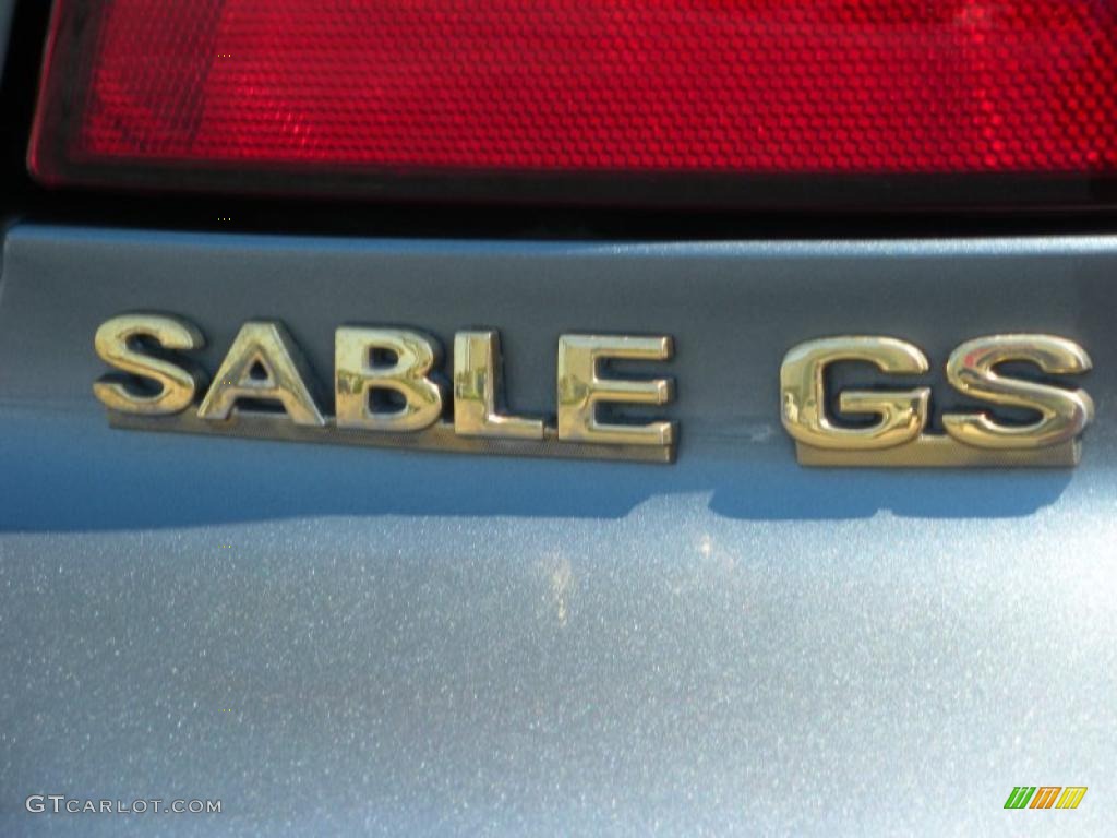 2002 Sable GS Sedan - Spruce Green Metallic / Medium Parchment photo #9