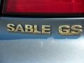 2002 Spruce Green Metallic Mercury Sable GS Sedan  photo #9
