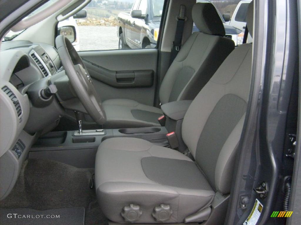 Gray Interior 2011 Nissan Xterra S 4x4 Photo #46882316