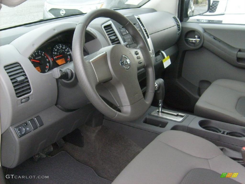 Gray Interior 2011 Nissan Xterra S 4x4 Photo #46882457
