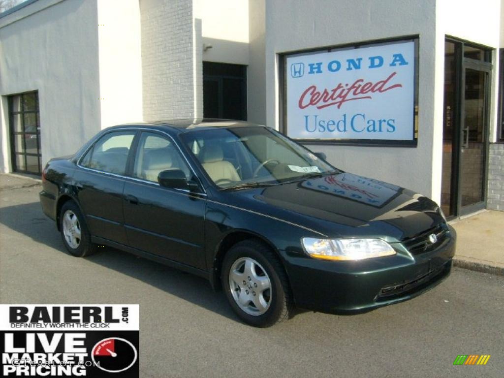 Dark Emerald Pearl Honda Accord