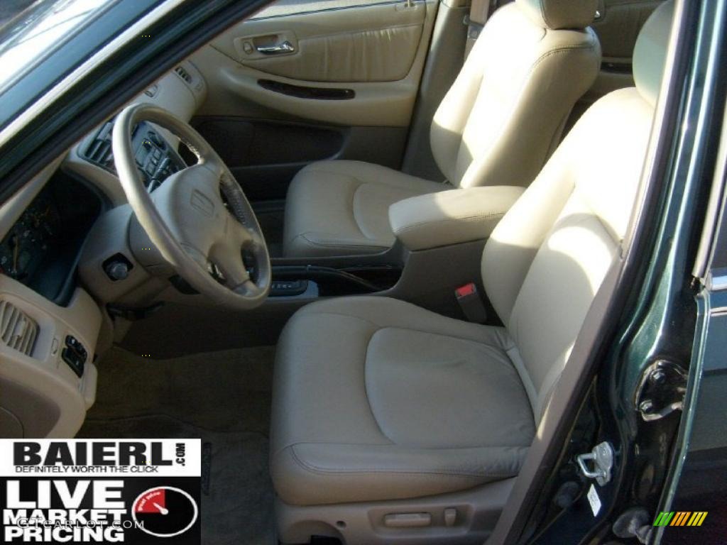 1999 Accord EX V6 Sedan - Dark Emerald Pearl / Ivory photo #9