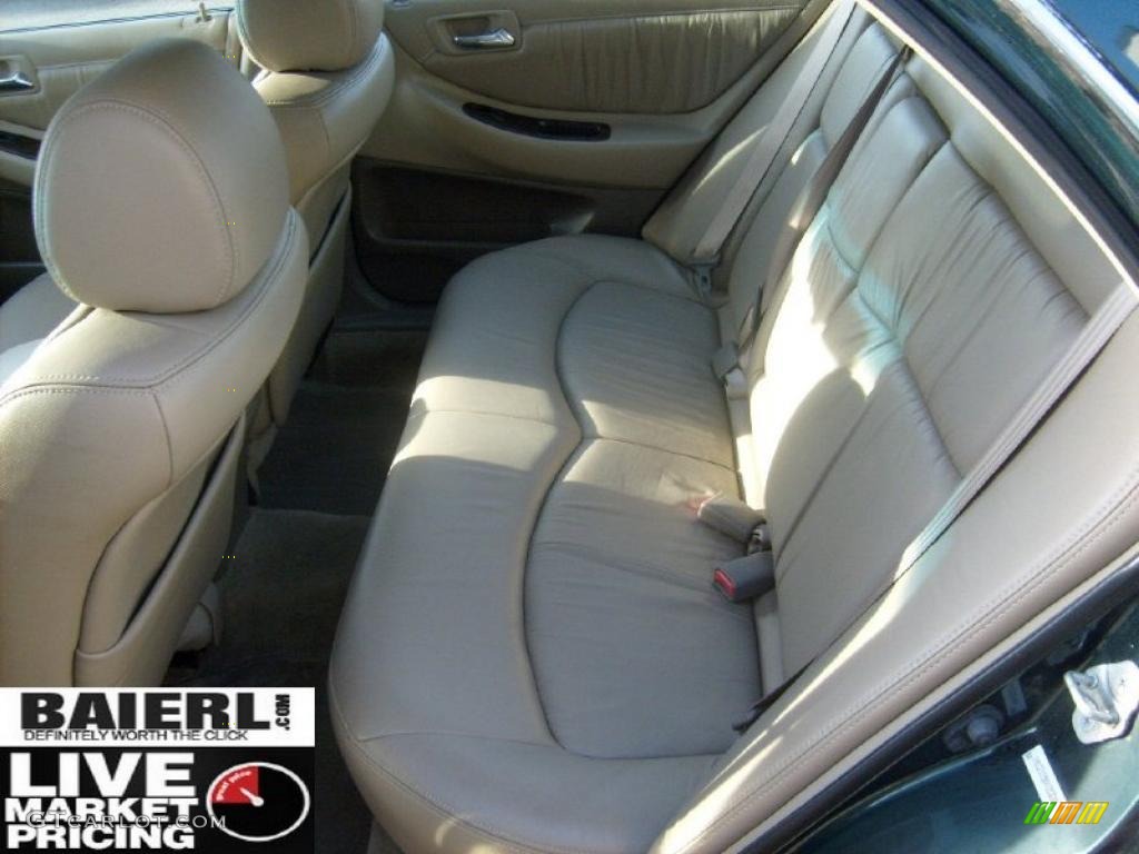 1999 Accord EX V6 Sedan - Dark Emerald Pearl / Ivory photo #13