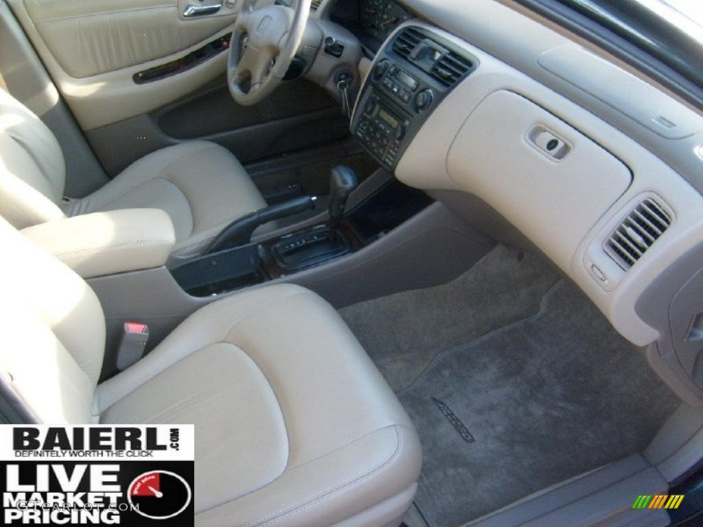 1999 Accord EX V6 Sedan - Dark Emerald Pearl / Ivory photo #17