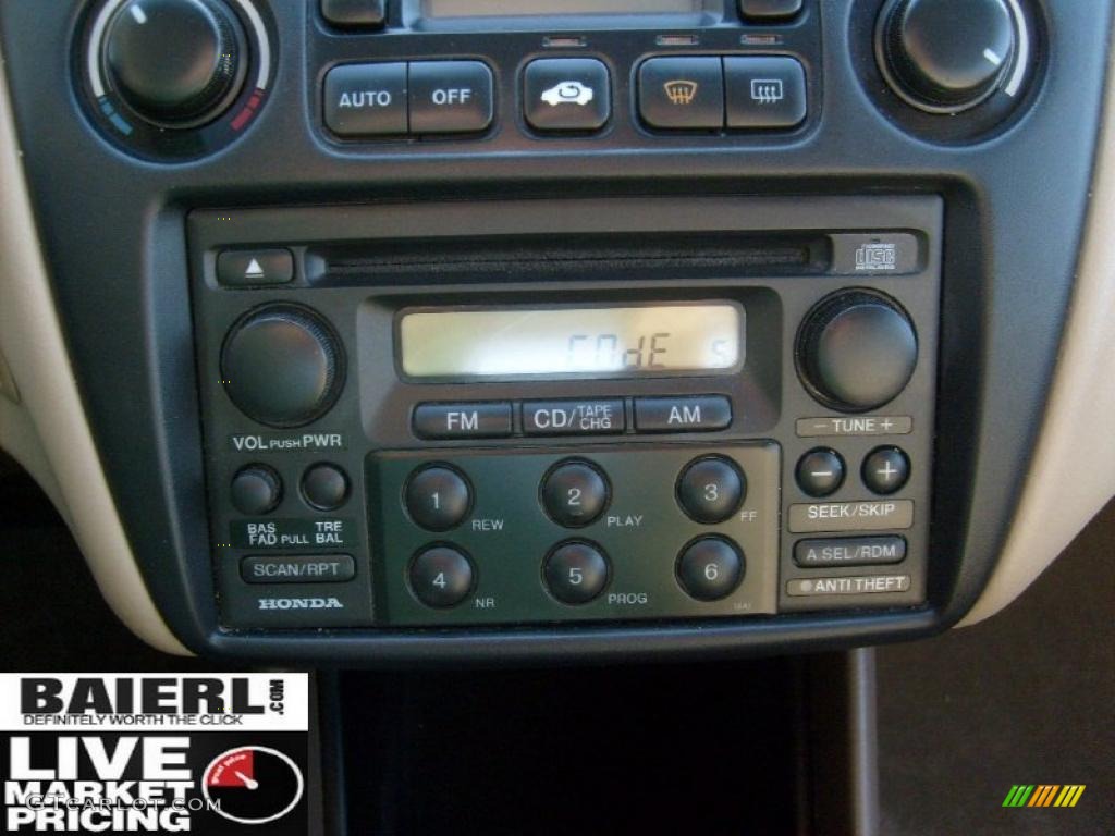 1999 Accord EX V6 Sedan - Dark Emerald Pearl / Ivory photo #19