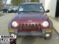 2003 Dark Garnet Red Pearl Jeep Liberty Sport 4x4  photo #2