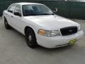 2007 Vibrant White Ford Crown Victoria Police Interceptor  photo #1