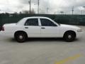 Vibrant White 2007 Ford Crown Victoria Police Interceptor Exterior