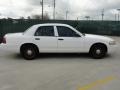 2007 Vibrant White Ford Crown Victoria Police Interceptor  photo #2