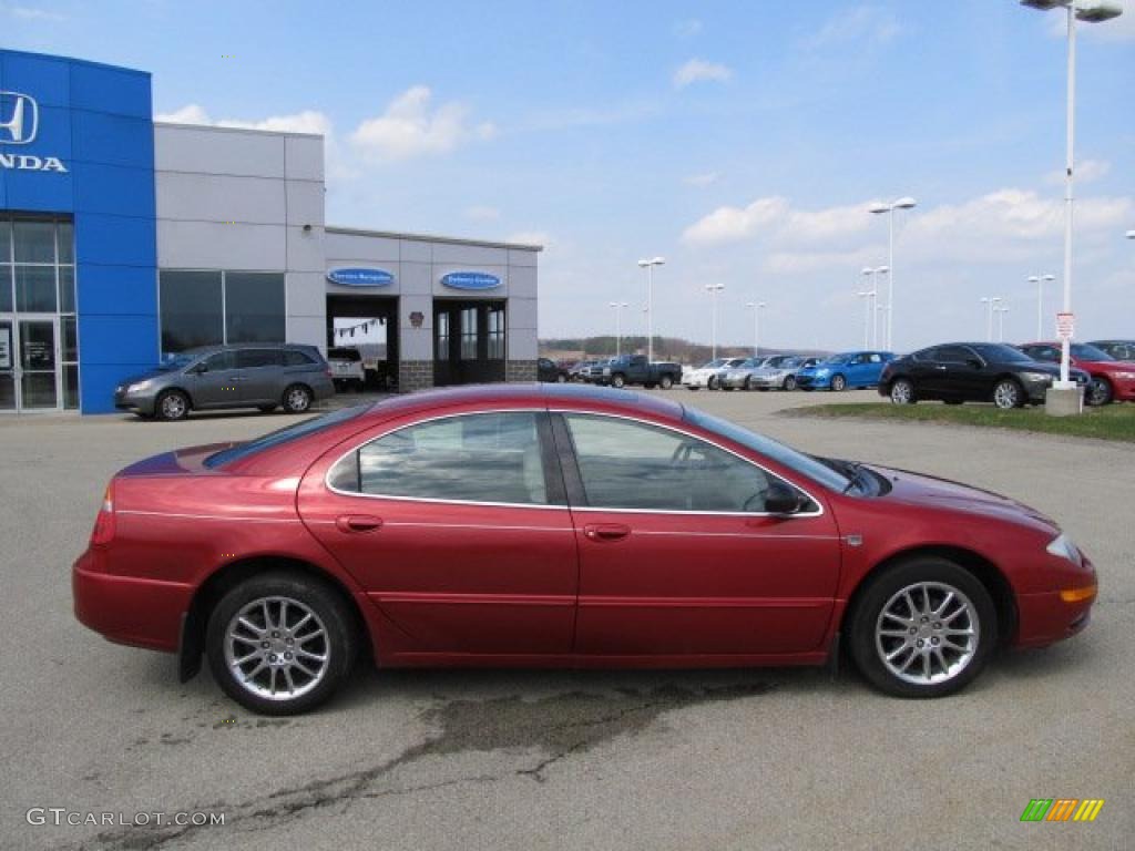Inferno Red Tinted Pearl 2002 Chrysler 300 M Sedan Exterior Photo #46883819