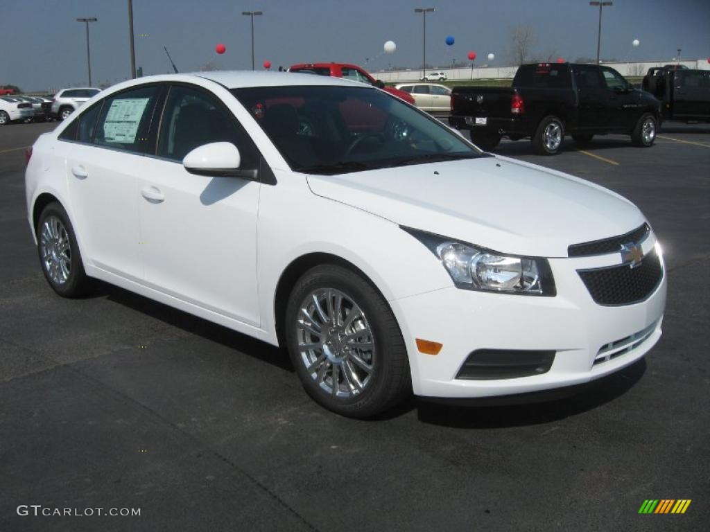 Summit White 2011 Chevrolet Cruze ECO Exterior Photo #46883936