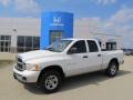 2004 Bright White Dodge Ram 1500 ST Quad Cab 4x4  photo #1