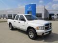 2004 Bright White Dodge Ram 1500 ST Quad Cab 4x4  photo #5