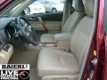 2010 Salsa Red Pearl Toyota Highlander Limited 4WD  photo #9