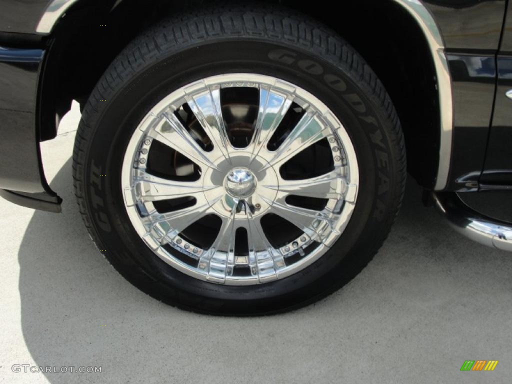 2005 Sierra 1500 SLT Crew Cab - Onyx Black / Stone Gray photo #12