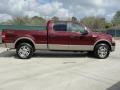 Dark Toreador Red Metallic - F150 Lariat SuperCrew 4x4 Photo No. 2