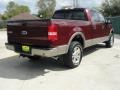 Dark Toreador Red Metallic - F150 Lariat SuperCrew 4x4 Photo No. 3