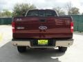 Dark Toreador Red Metallic - F150 Lariat SuperCrew 4x4 Photo No. 4