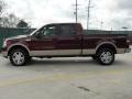 Dark Toreador Red Metallic - F150 Lariat SuperCrew 4x4 Photo No. 6