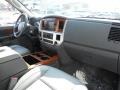 2007 Inferno Red Crystal Pearl Dodge Ram 1500 Laramie Quad Cab 4x4  photo #17