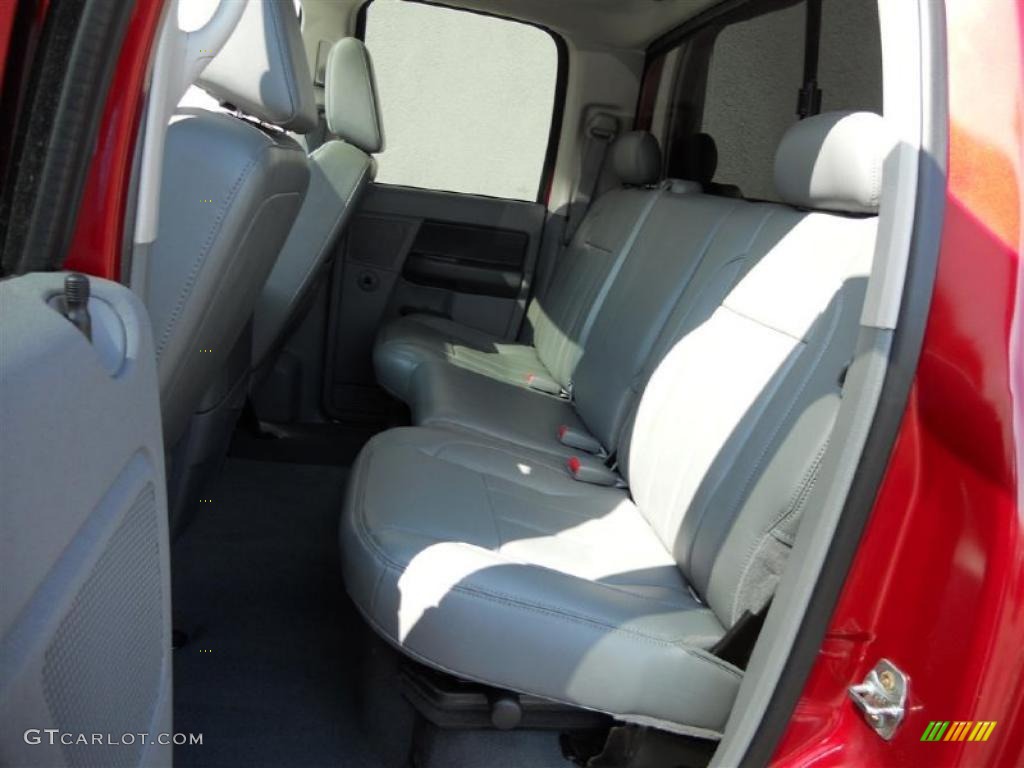 2007 Ram 1500 Laramie Quad Cab 4x4 - Inferno Red Crystal Pearl / Medium Slate Gray photo #20