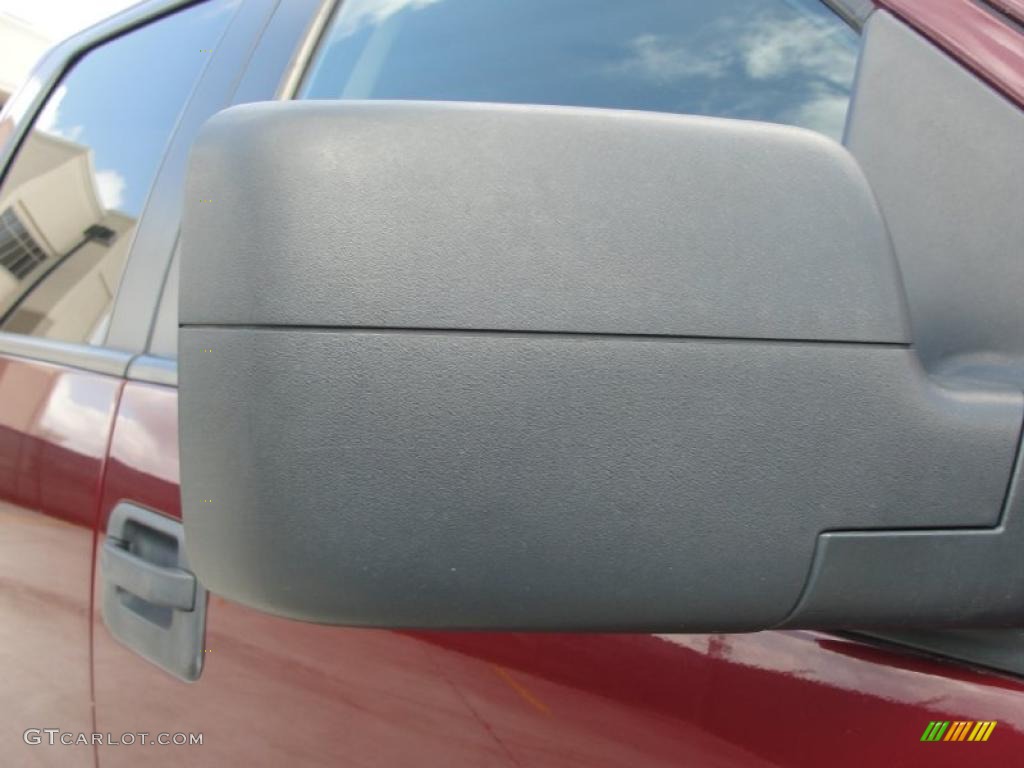 2006 F150 Lariat SuperCrew 4x4 - Dark Toreador Red Metallic / Tan photo #21
