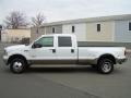 2005 Oxford White Ford F350 Super Duty Lariat Crew Cab 4x4 Dually  photo #4